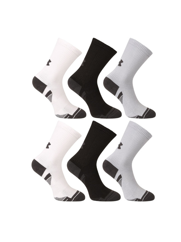 Under Armour Unisex nogavice Under Armour Unisex UA Perf Tech 6pk Crew