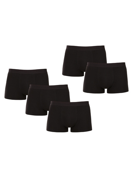 Jack & Jones Komplet petih črnih boksaric Jack & Jones Tone
