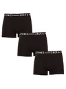 Jack & Jones Komplet treh črnih boksaric Jack & Jones Sense