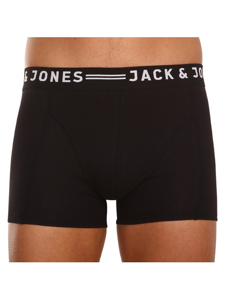 Jack & Jones Komplet treh črnih boksaric Jack & Jones Sense