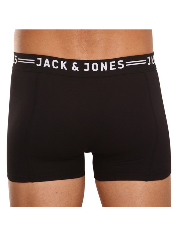 Jack & Jones Komplet treh črnih boksaric Jack & Jones Sense