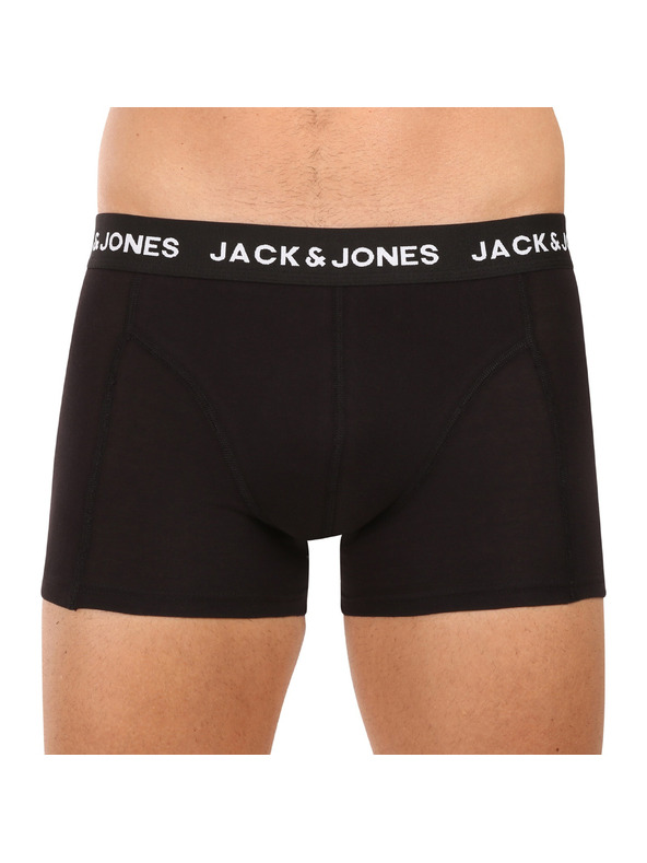 Jack & Jones Komplet treh črnih boksaric Jack & Jones Anthony