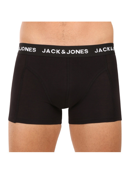 Jack & Jones Komplet treh črnih boksaric Jack & Jones Anthony
