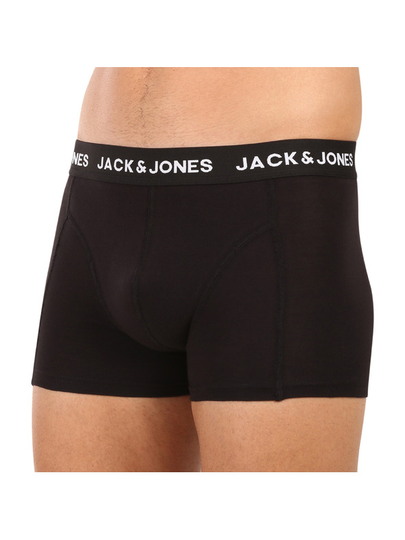 Jack & Jones Komplet treh črnih boksaric Jack & Jones Anthony