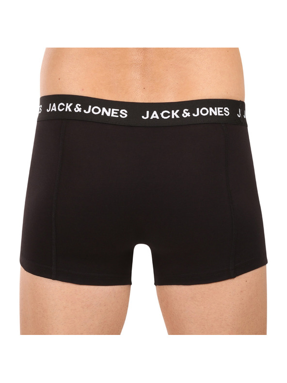 Jack & Jones Komplet treh črnih boksaric Jack & Jones Anthony