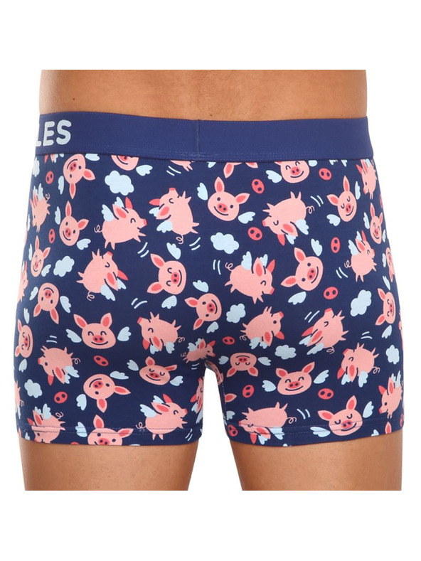 Dedoles Temno modre vesele moške boksarice Dedoles Leteči prašiči
