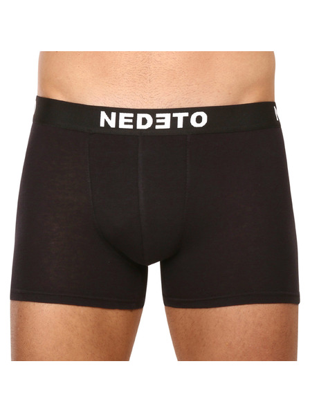 Nedeto Komplet treh moških boksaric v črni barvi Nedeto