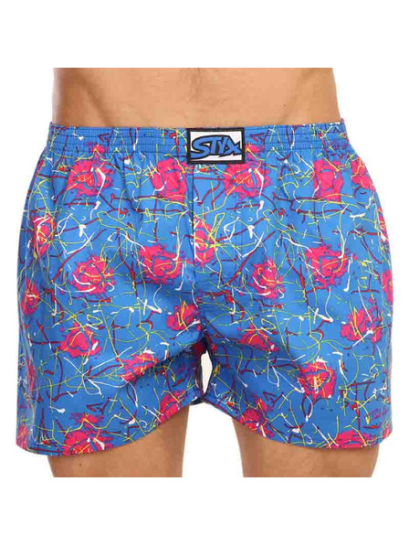 Styx Moške hlače Styx art classic rubber oversized Jáchym hearts