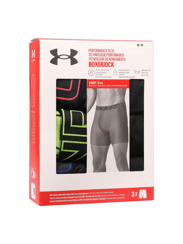 Under Armour Moške bokserice Under Armour M UA Perf Tech (3pk)