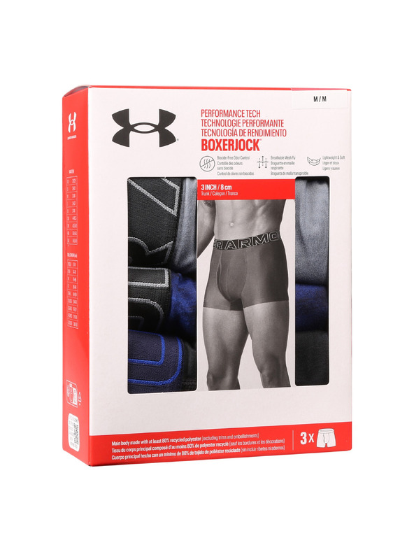 Under Armour Moške boksarice Under Armour M UA Perf Tech Nov 3in - 3pk