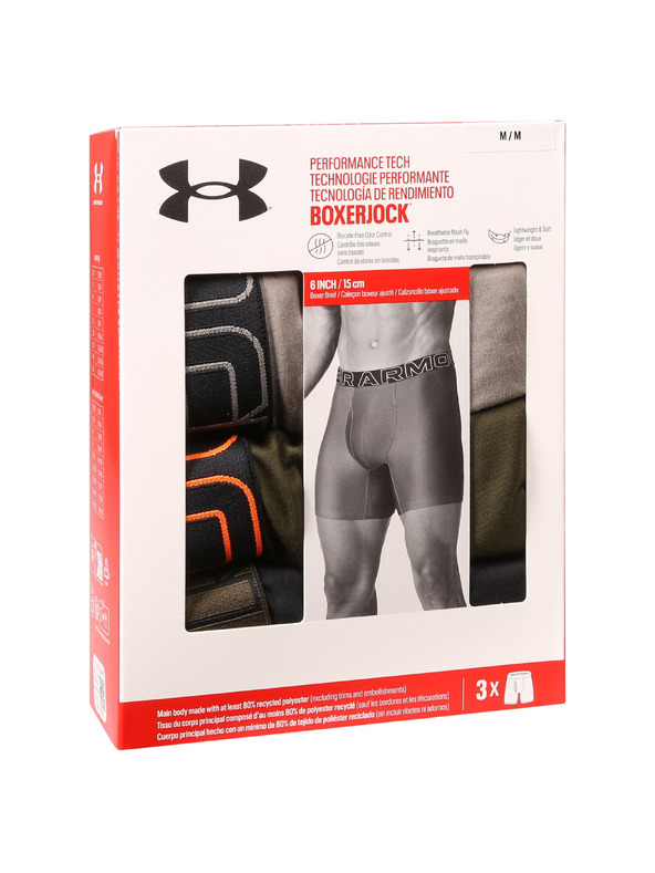 Under Armour Moške bokserice Under Armour M UA Perf Tech (3pk)