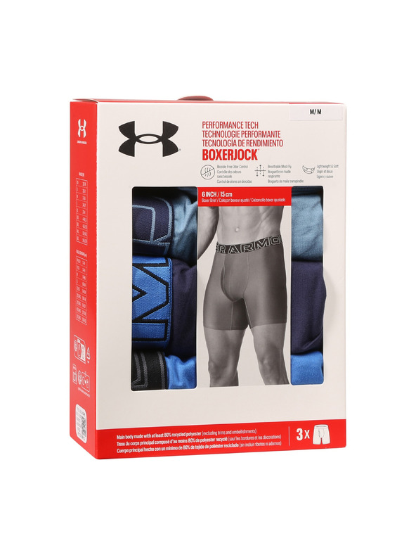 Under Armour Moške bokserice Under Armour M UA Perf Tech (3pk)