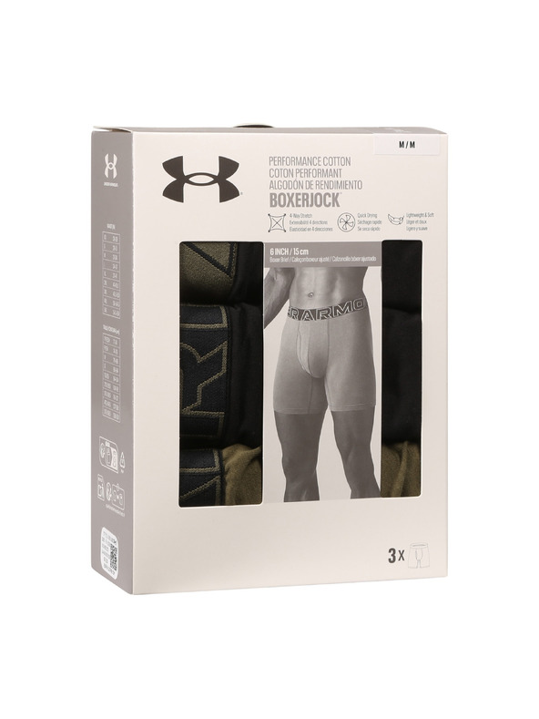 Under Armour Moške bokserice Under Armour M UA Perf Cotton (3pk)