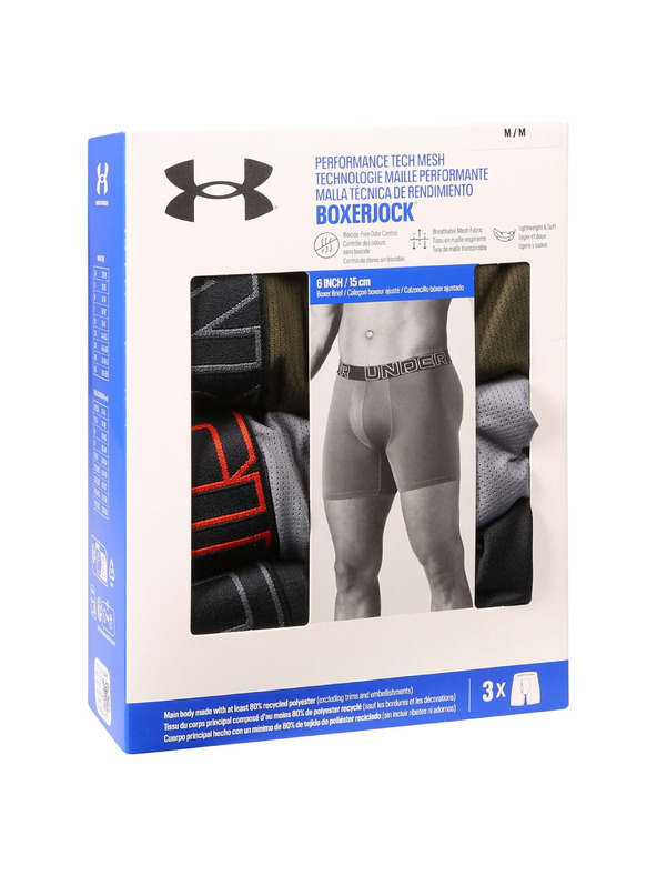 Under Armour Moške bokserice Under Armour M UA Perf Tech Mesh (3pk)
