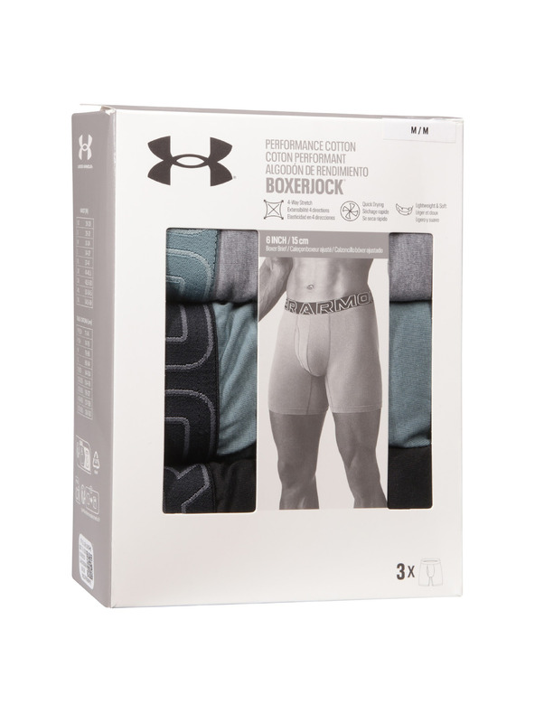 Under Armour Moške bokserice Under Armour M UA Perf Cotton (3pk)