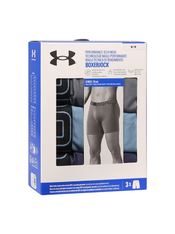 Under Armour Moške bokserice Under Armour M UA Perf Tech Mesh (3pk)
