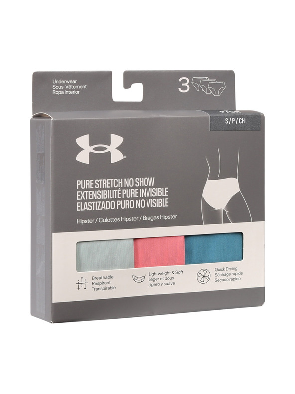 Under Armour Ženske hlačke  Under Armour Ua Pure Stretch No Show Hipster-Solid -