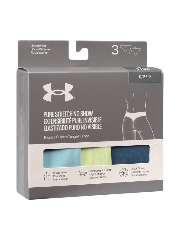 Under Armour Ženske tangice Under Armour Ua Pure Stretch No Show Thong -Solid