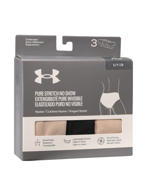 Under Armour Ženske hlačke  Under Armour Ua Pure Stretch No Show Hipster-Solid -