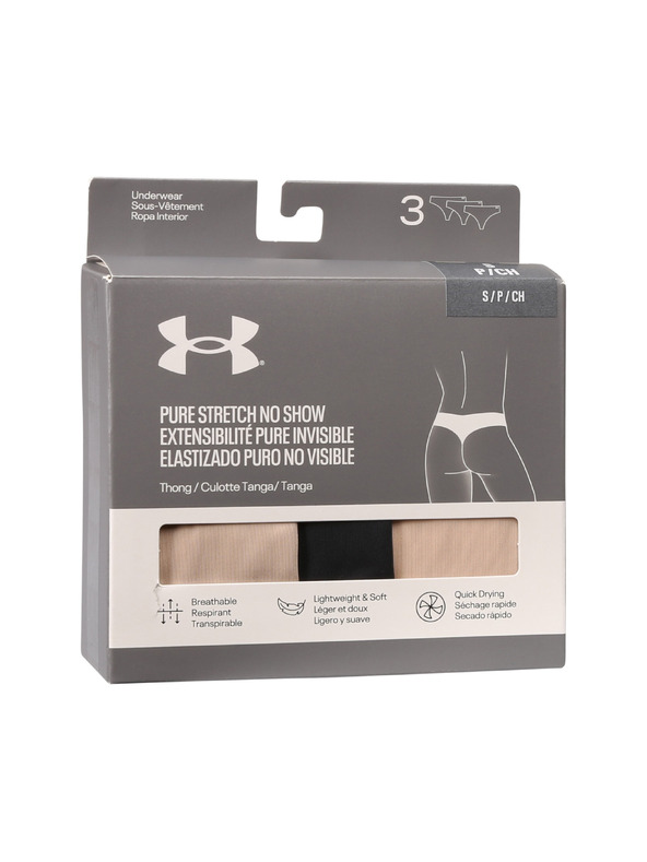 Under Armour Ženske tangice Under Armour Ua Pure Stretch No Show Thong -Solid