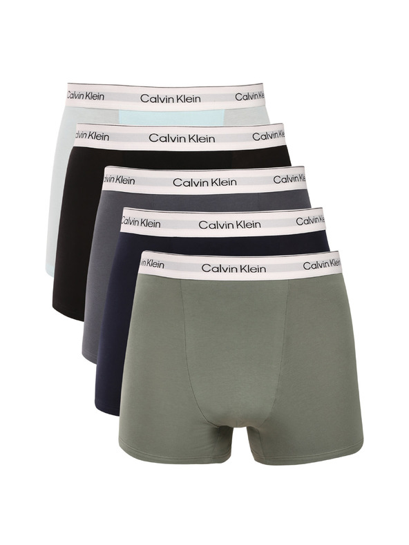 Calvin Klein Set petih - moške boksarice Calvin Klein večbarvne