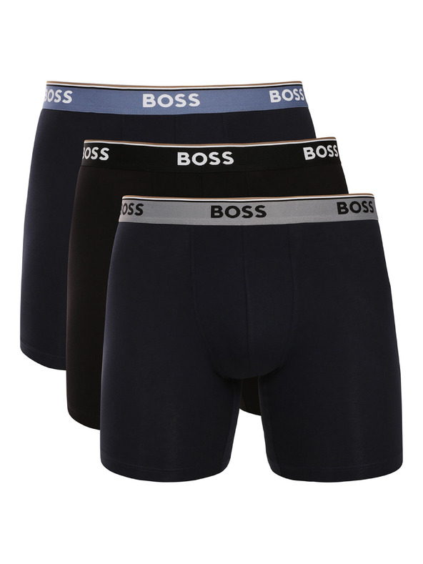 BOSS Set treh - moške boksarice BOSS črne