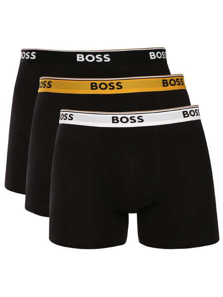 BOSS Set treh - moške boksarice BOSS črne