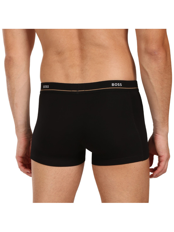BOSS Set petih - moške boksarice BOSS črne