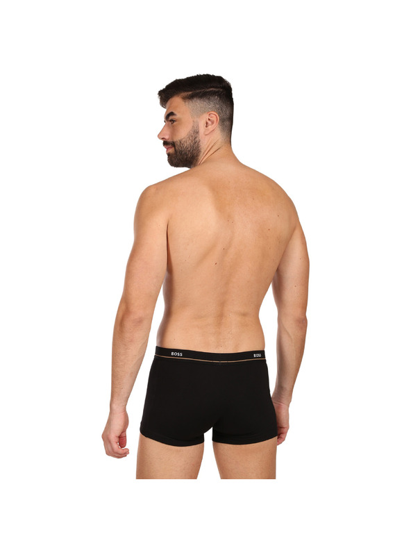 BOSS Set petih - moške boksarice BOSS črne