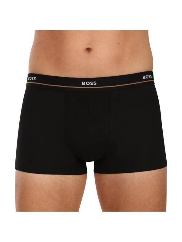 BOSS Set petih - moške boksarice BOSS črne