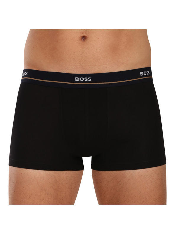 BOSS Set petih - moške boksarice BOSS črne