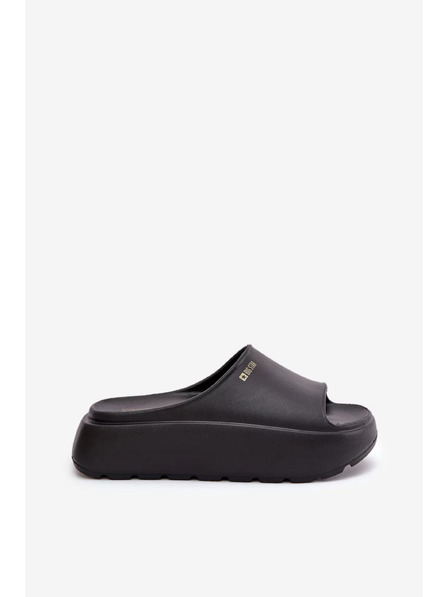 BIG STAR SHOES Ženski penasti copati na ploščadi Big Star – črni