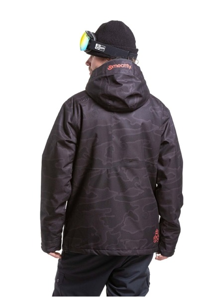 Meatfly Meatfly moški SNB & SKI jakna Shader Morph Black
