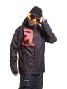 Meatfly Meatfly moški SNB & SKI jakna Shader Morph Black