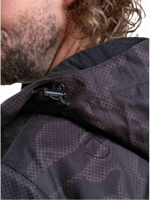 Meatfly Meatfly moški SNB & SKI jakna Shader Morph Black