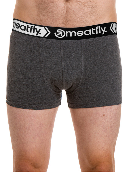 Meatfly Meatfly moške boksarice Balboa Boxershorts Four Pack Black/Grey Heather