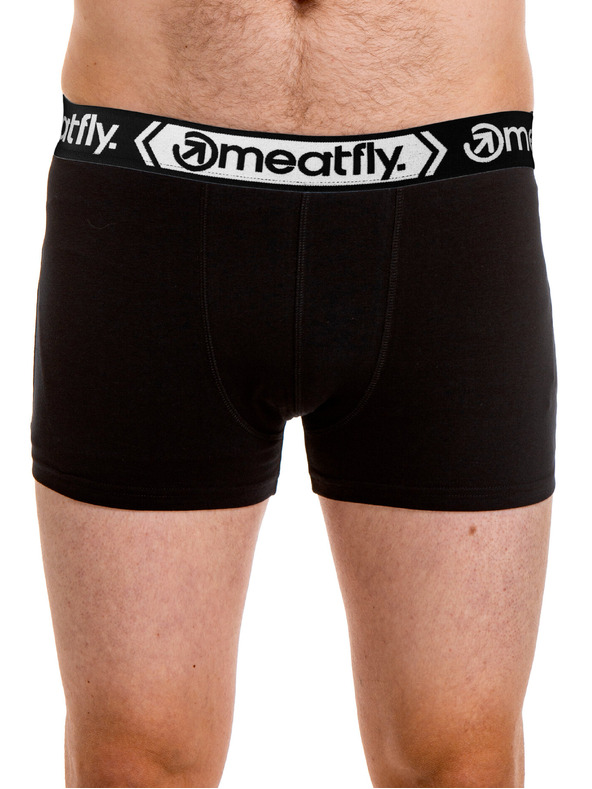 Meatfly Meatfly moške boksarice Balboa Boxershorts Four Pack Black/Grey Heather