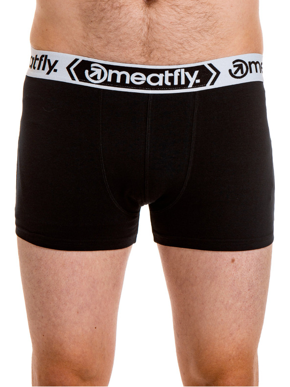 Meatfly Meatfly moške boksarice Balboa Boxershorts Four Pack Black/Grey Heather