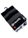 Meatfly Meatfly moške boksarice Balboa Boxershorts Four Pack Black/Grey Heather