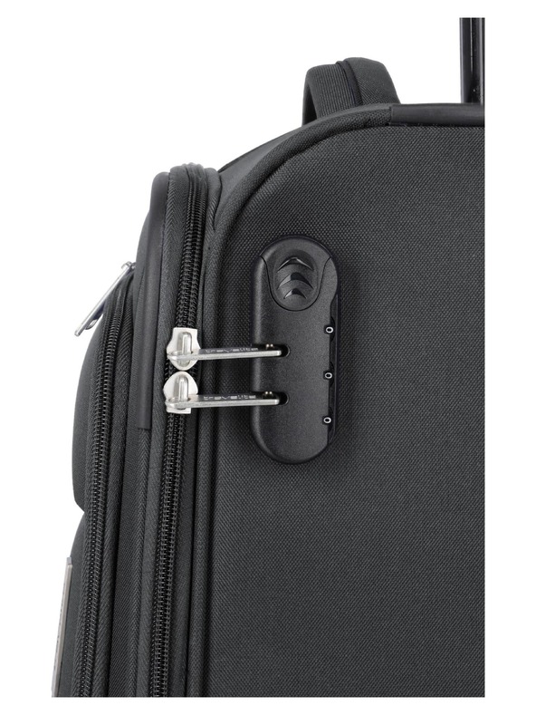 Travelite Set potovalnih kovčkov Travelite Priego S,M,L Anthracite