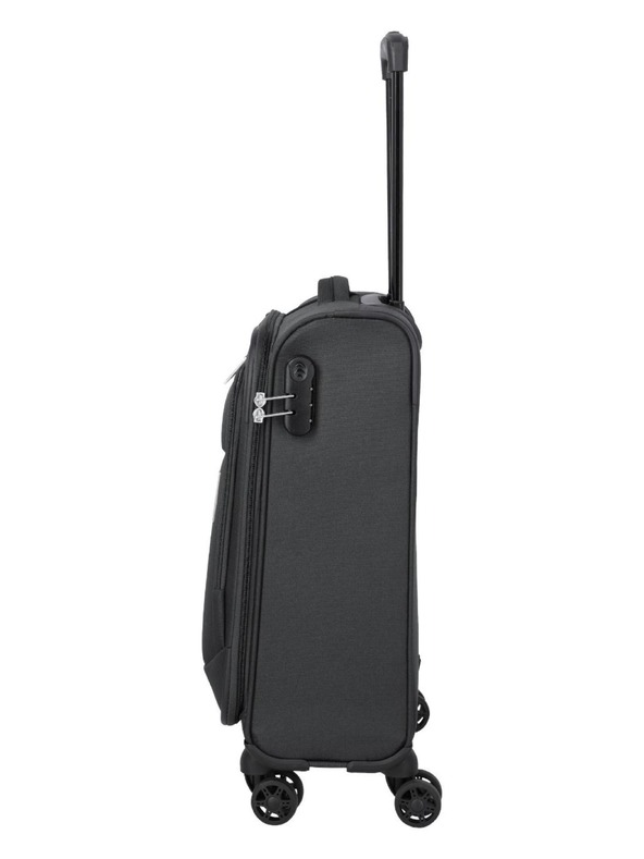 Travelite Set potovalnih kovčkov Travelite Priego S,M,L Anthracite
