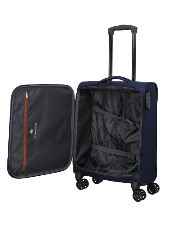Travelite Set potovalnih kovčkov Travelite Priego S,M,L Navy
