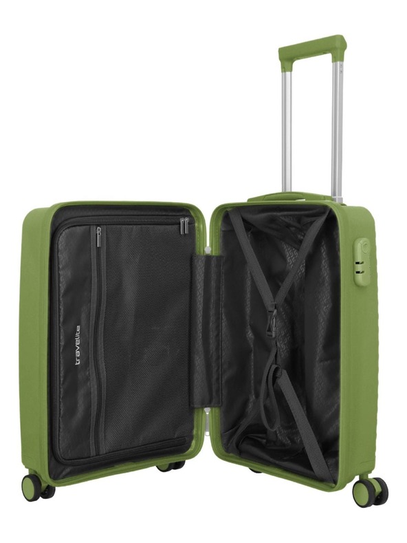 Travelite Set potovalnih kovčkov Travelite Pacific S,M,L Olive