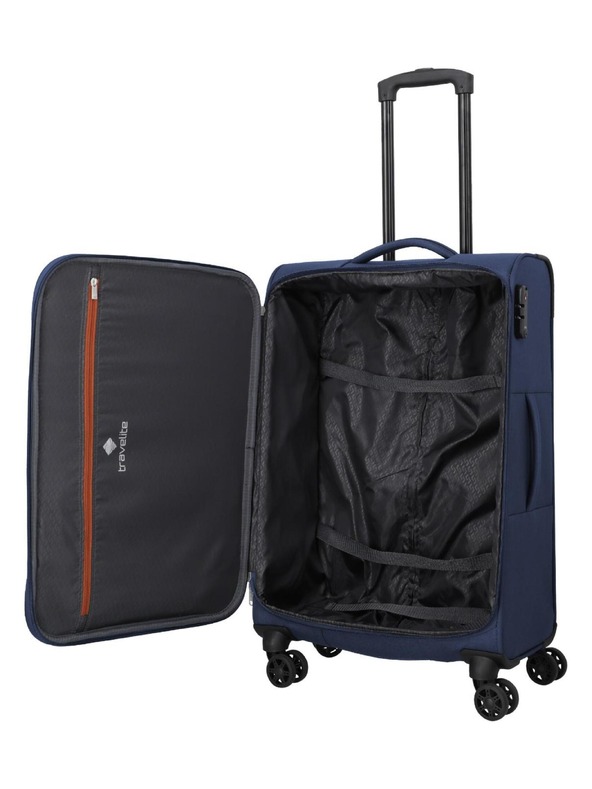 Travelite Potovalni kovček Travelite Priego M Navy