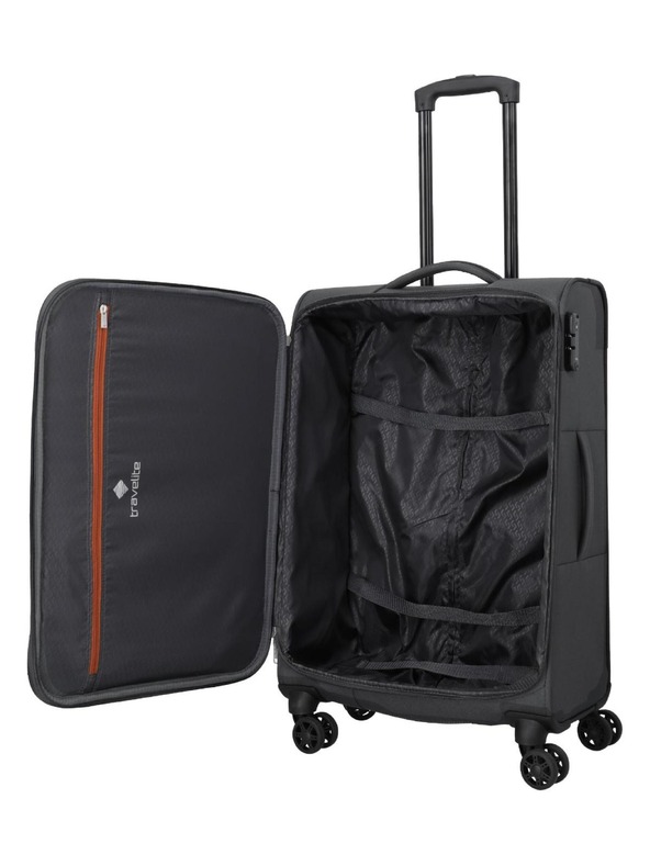 Travelite Potovalni kovček Travelite Priego M Anthracite