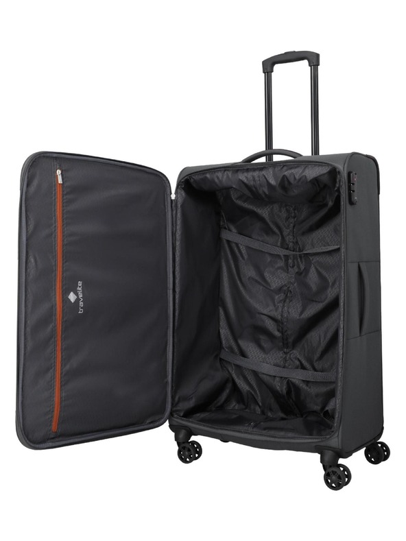 Travelite Potovalni kovček Travelite Priego L Anthracite