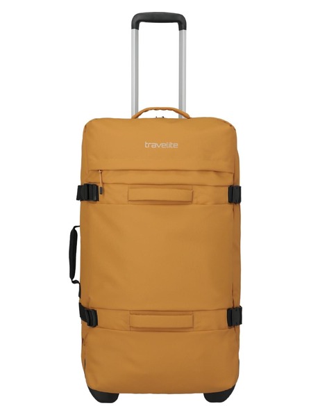 Travelite Potovalna torba Travelite Bolonia na kolesih Duffle L Rumena