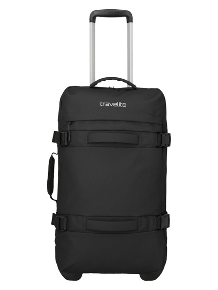 Travelite Potovalna torba Travelite Bolonia na kolesih Duffle M Črna