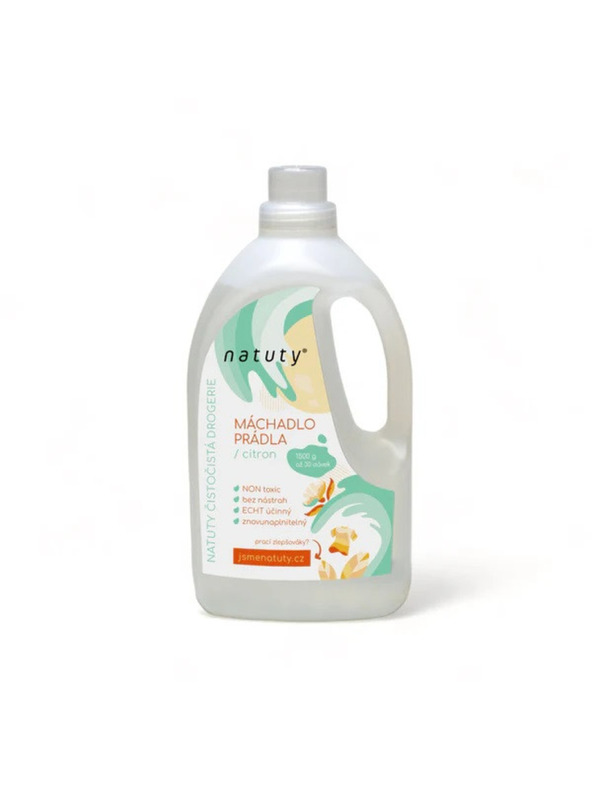 Natuty Mehčalnik za perilo Natuty s vonjo limone 1500 ml
