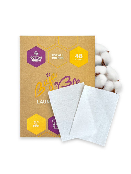 BajaBee Pralni trakovi BajaBee cotton fresh 48ks